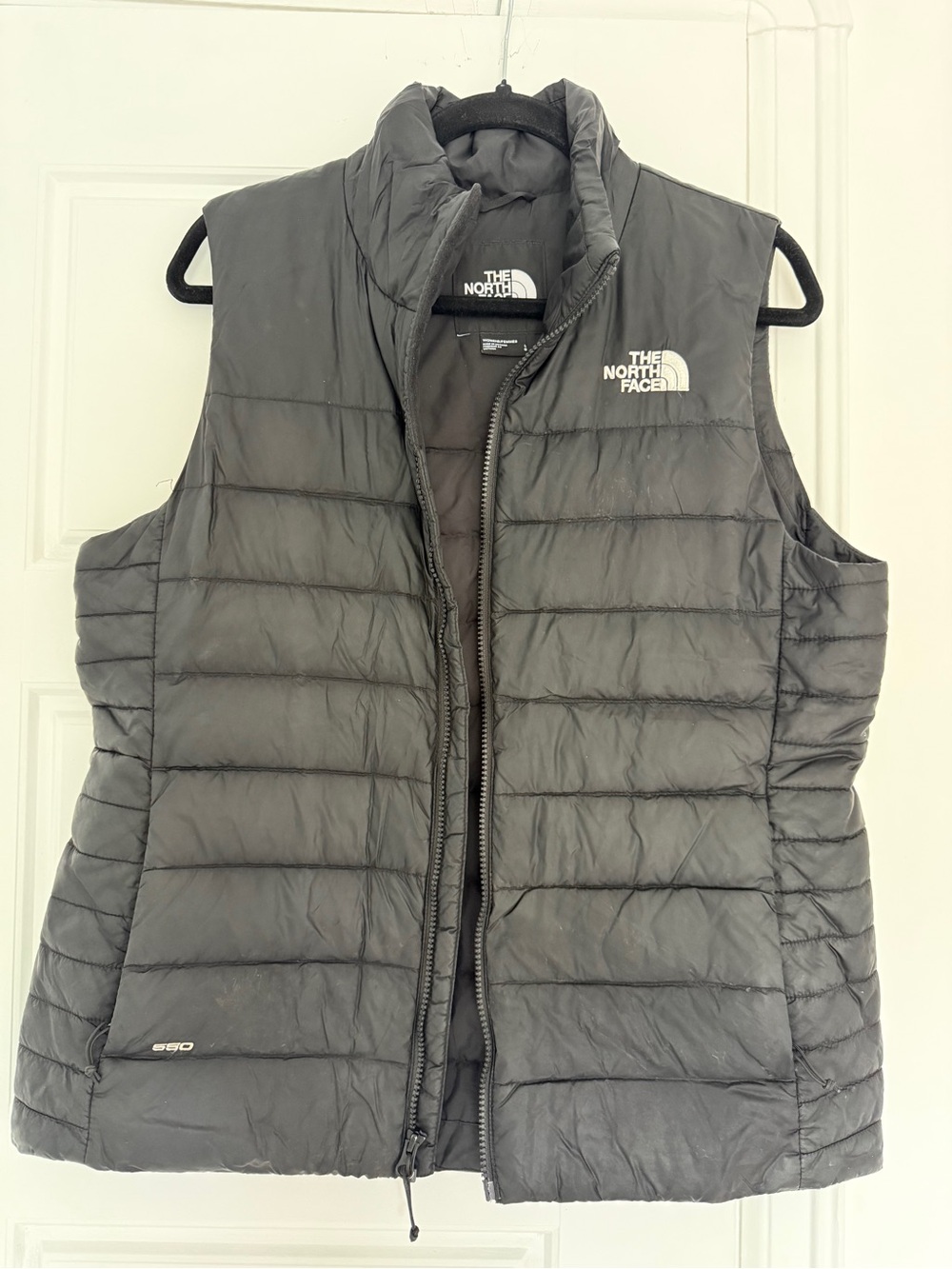 The North Face Women’s Gray Quilted Down Vest